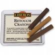 Retouch Wax Crayons Wood Shades Tin 10